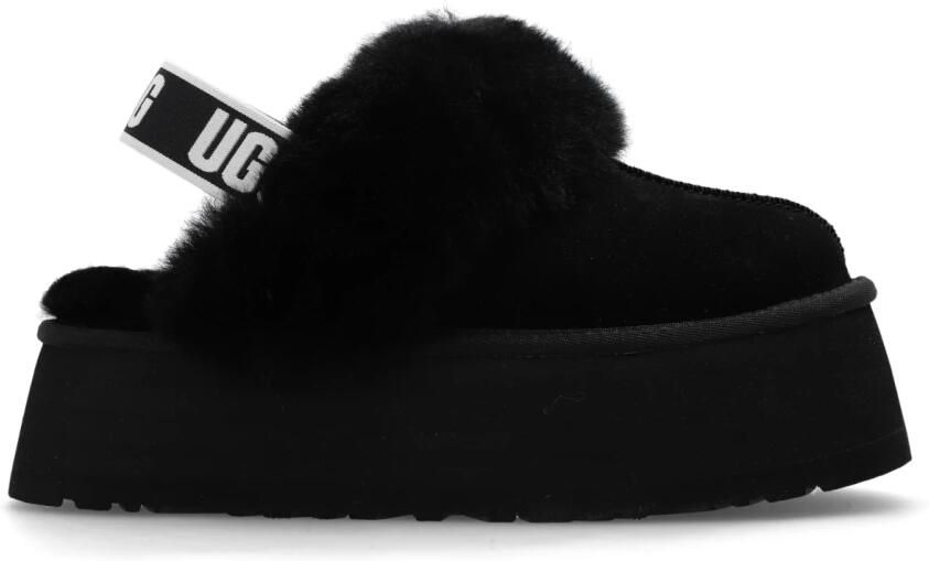 Ugg Funkette Pantoffels voor Dames in Black | Shearling - Foto 2