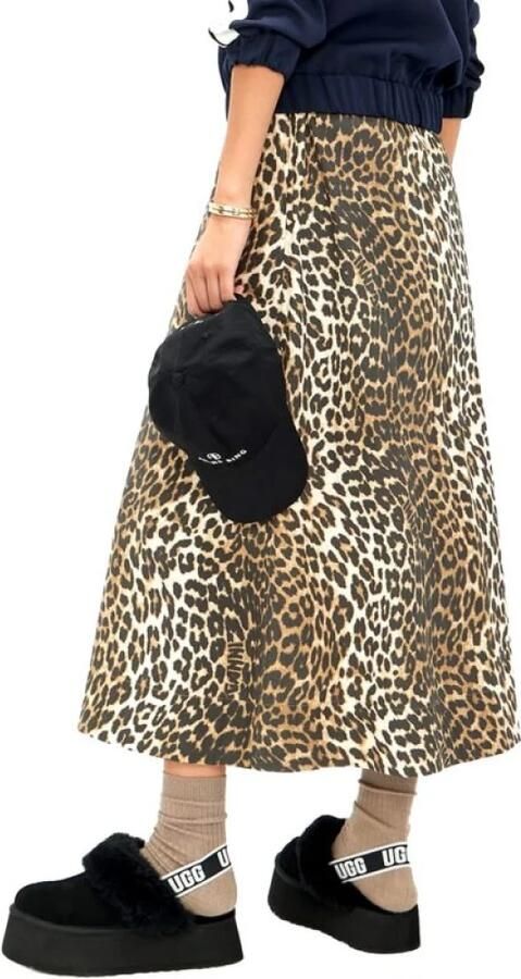 Ugg Zwarte suède en wollen slipper sandaal met 5 cm sleehak Zwart Dames - Foto 5