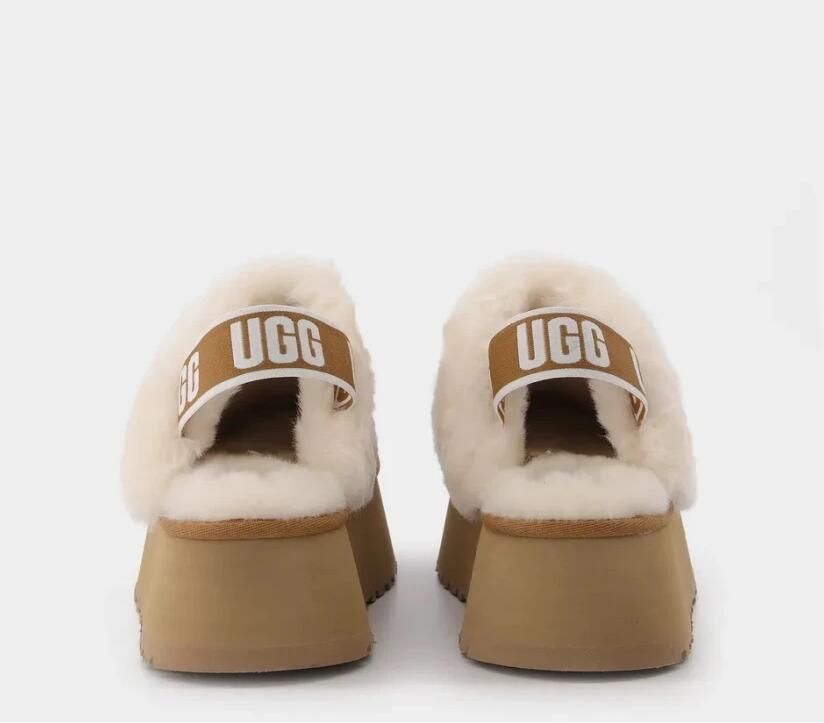 Ugg W Funkette Slippers Dames burnt cedar maat: 40 beschikbare maaten:36 37 38 39 40 41 - Foto 4