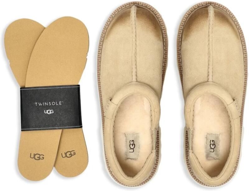 UGG Instappers Heren Tasman Lug Suède Beige - Foto 5