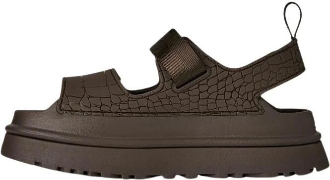 UGG Goldenglow Embossed Platform Sandal