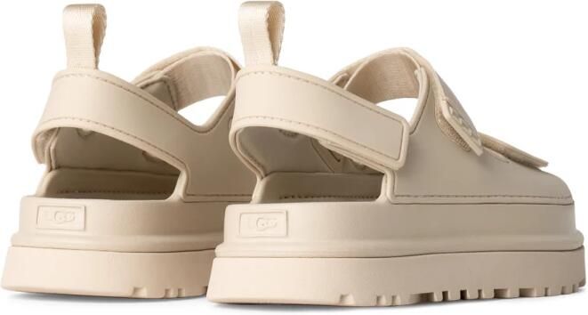 UGG Plateausandalen Goldenglow zomerschoen strandschoen plateausandaal met klittenbandsluitingen - Foto 11