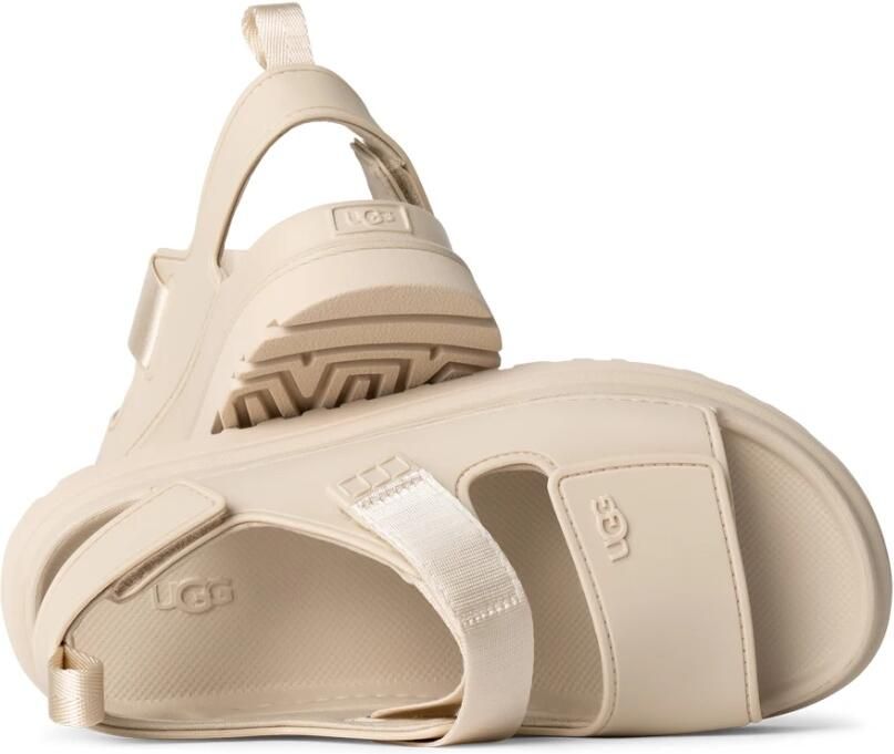 UGG Plateausandalen Goldenglow zomerschoen strandschoen plateausandaal met klittenbandsluitingen - Foto 2