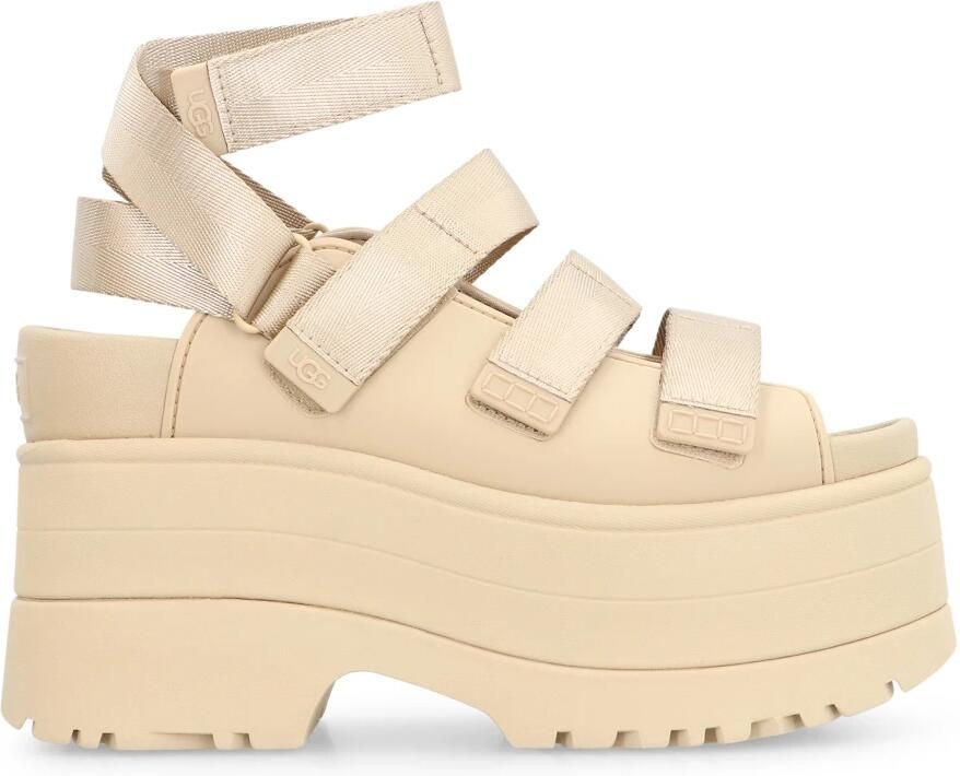UGG GoldenRise platform sandalen met Velcro band