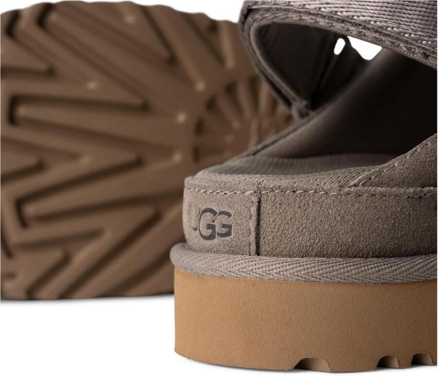 UGG Clogs W GOLDENSTAR CLOG Huisslippers plateauschoen mule met draaibare hielriem - Foto 2