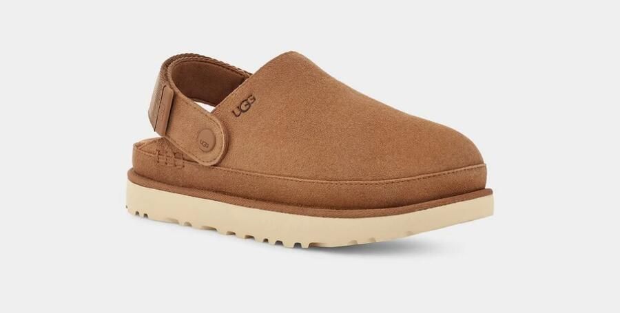 UGG Clogs Unisex W GOLDENSTAR CLOG Huisslippers plateauschoen mule met draaibare hielriem - Foto 5