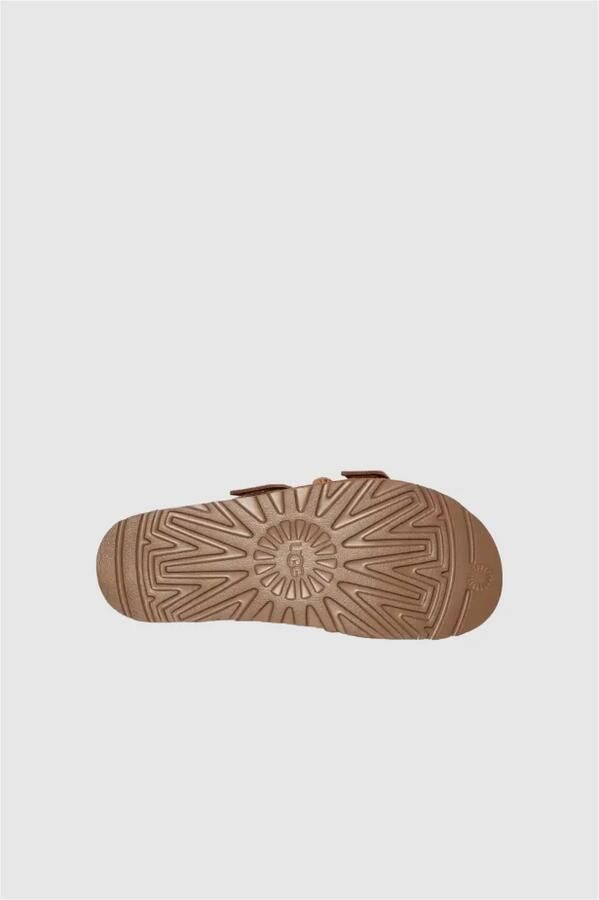 UGG Slippers Dames W Goldenstar Hi Slide Suède Cognac - Foto 4