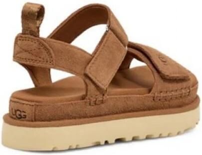 UGG Plateausandalen W GOLDENSTAR plateausandaal sandaal met klittenbandsluiting - Foto 4