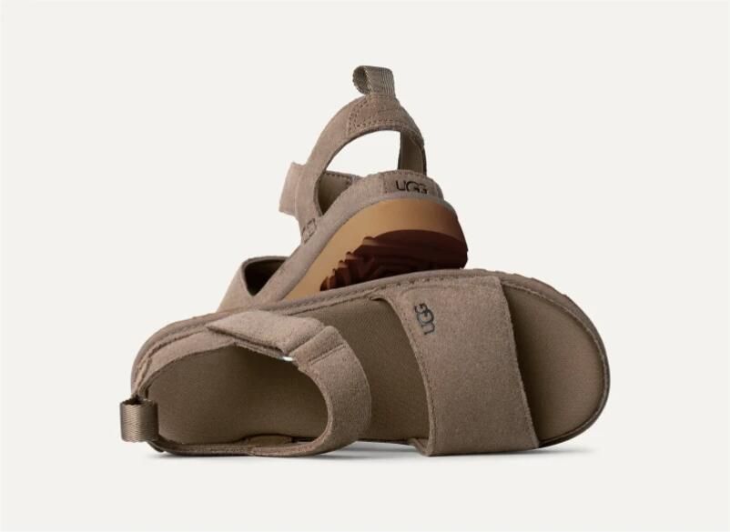 UGG Plateausandalen W GOLDENSTAR plateausandaal sandaal met klittenbandsluiting - Foto 2