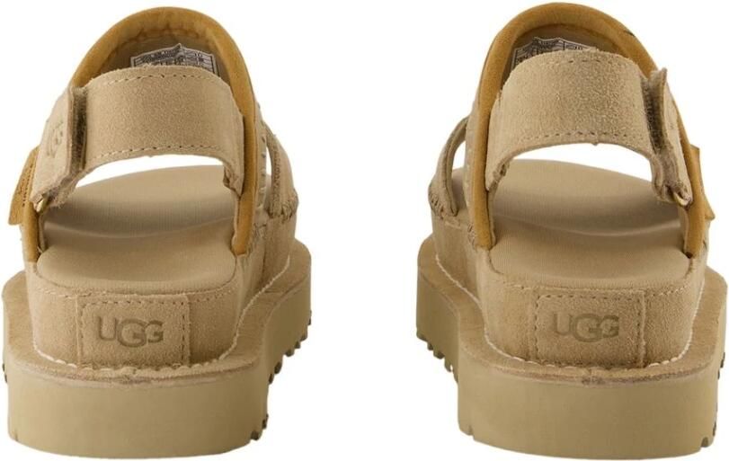 UGG Goldenstar Regenerate Sandalen Leer Beige - Foto 2