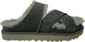 UGG Greenport Cross Strap Slide - Grijs