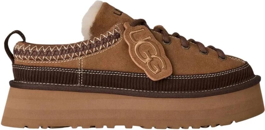 UGG Heritage Lace-up Pantoffels Bruin Vrouw