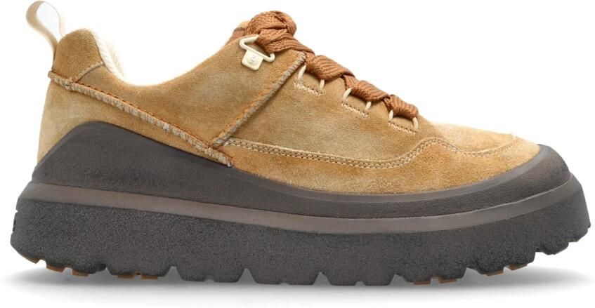 Ugg Heritage Utility Knoll-sneaker in Brown Suede