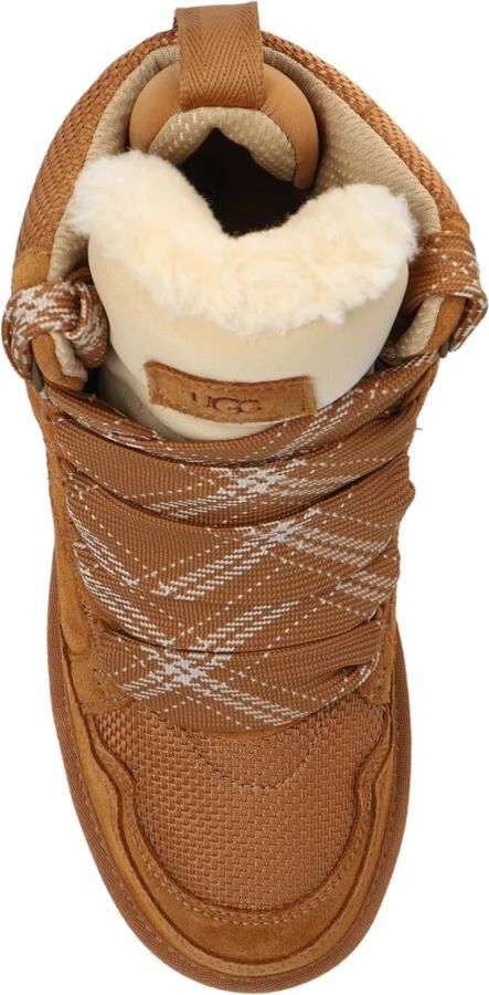 UGG Hoge Sneakers Dames W Highmel Maat: 38 Materiaal: Textiel Kleur: Bruin