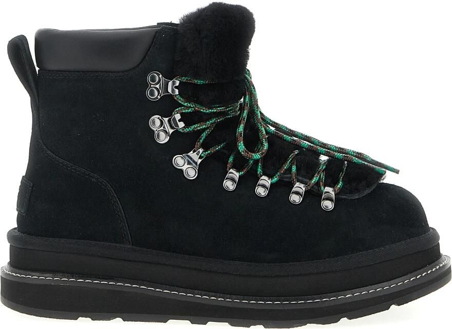 Ugg sacai Hiker-laars in Black
