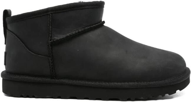 UGG Klassieke Ultra Mini Leren Enkelboots