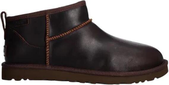 UGG Klassieke Ultra Mini Leren Laars