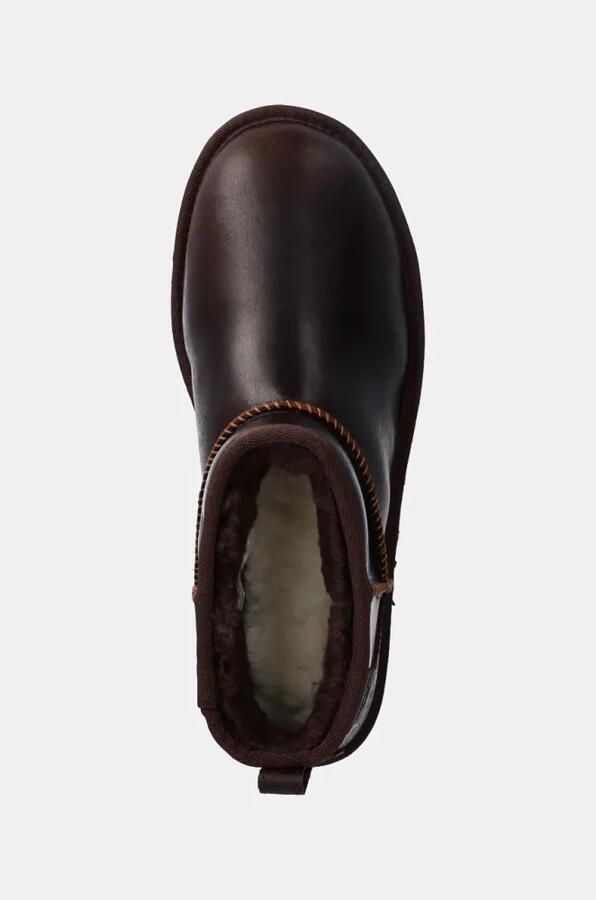 UGG Klassieke Ultra Mini Leren Laars - Foto 2