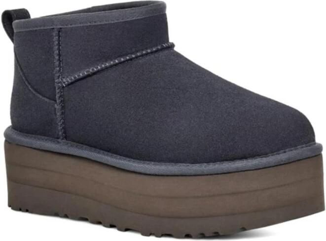 Ugg Classic Ultra korte laars met plateauzool voor Dames in Eve Blue