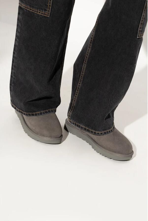 UGG Boots zonder sluiting Classic Ultra Mini Enkellaarsjes instaplaarzen om in te stappen - Foto 4