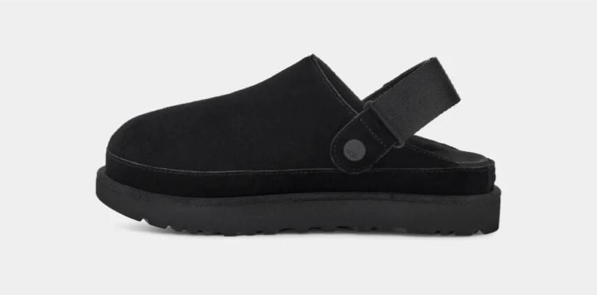 UGG Clogs Unisex W GOLDENSTAR CLOG Huisslippers plateauschoen mule met draaibare hielriem - Foto 12