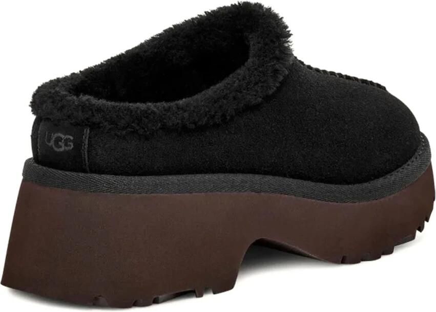 UGG Clogs NEW HEIGHTS COZY CLOG mule flats pantolette plateau schoen met gepolsterde voetbed - Foto 3
