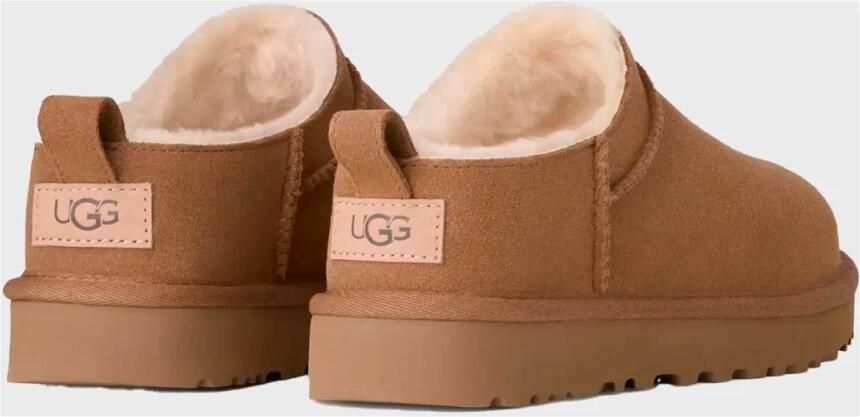 UGG Instappers Dames W Classic Micro Maat: 40 Materiaal: Suède Kleur: Cognac