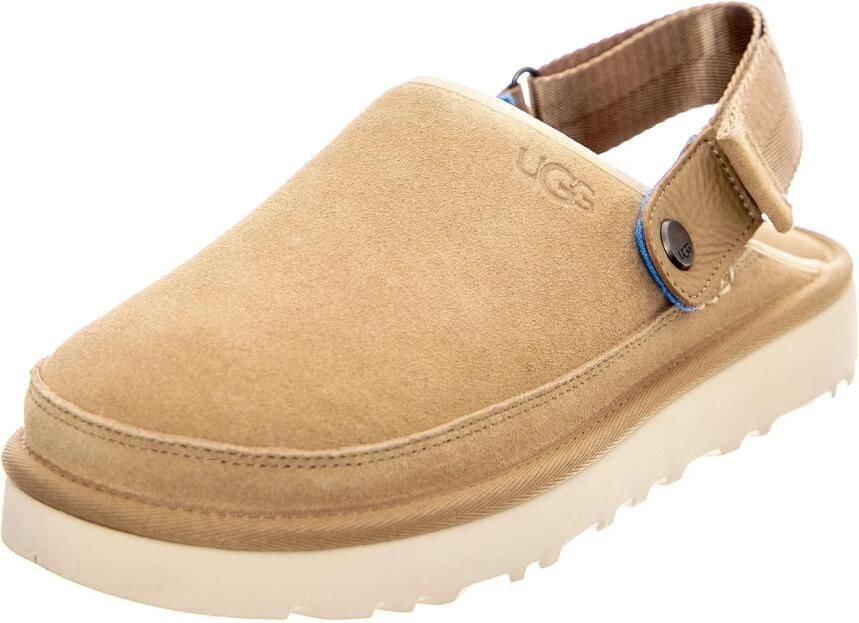 Ugg Clog Heren Slippers en Sandalen Beige Suède Foot Locker - Foto 2