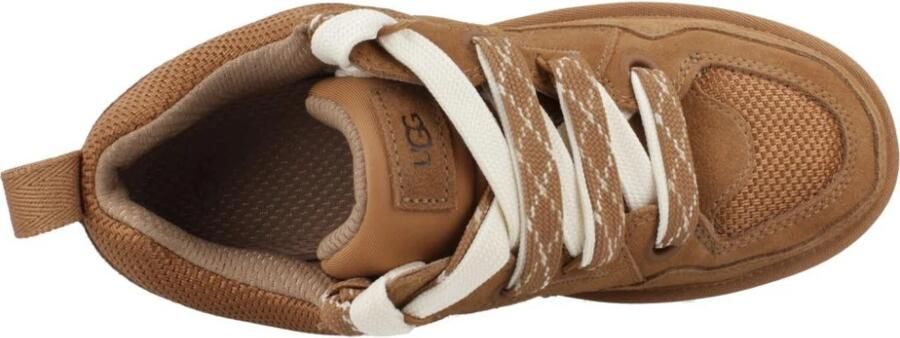 Ugg Lo Lowmel-Sneaker in Brown Suede Textiel Gerecyclede Materialen - Foto 11