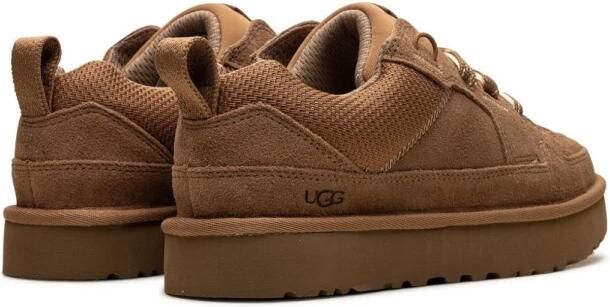 Ugg Lo Lowmel-Sneaker in Brown Suede Textiel Gerecyclede Materialen - Foto 12