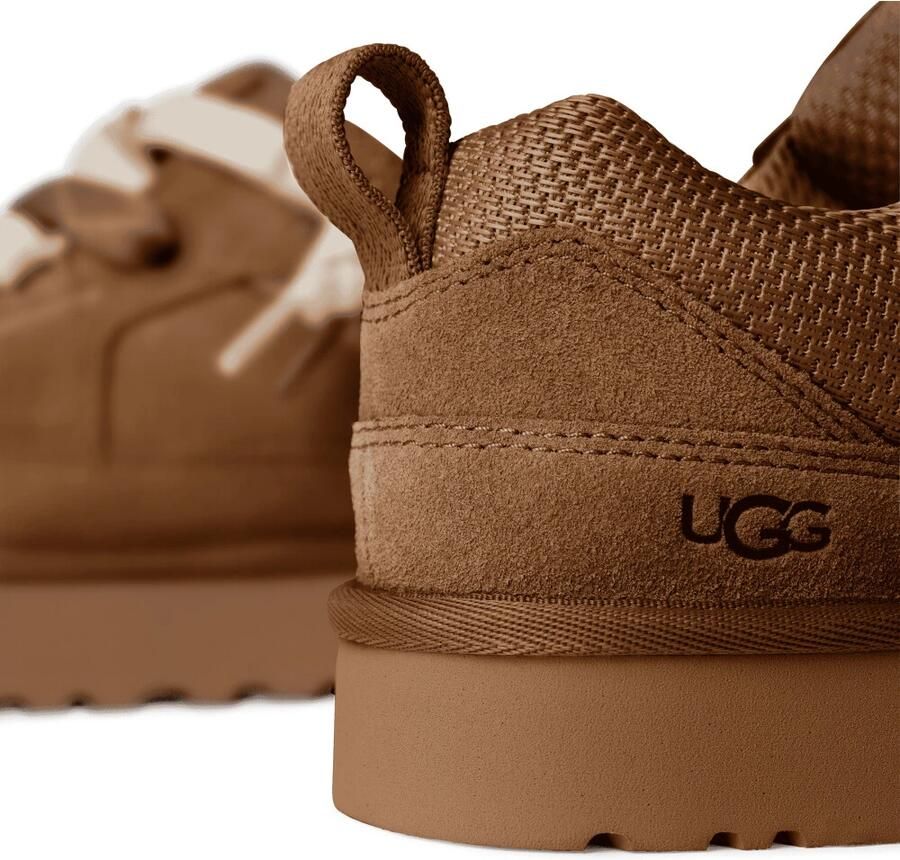 Ugg Lo Lowmel-Sneaker in Brown Suede Textiel Gerecyclede Materialen - Foto 7