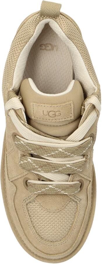 Ugg Casual Comfort Sneaker met Velours en Canvas Mesh Beige Dames - Foto 2