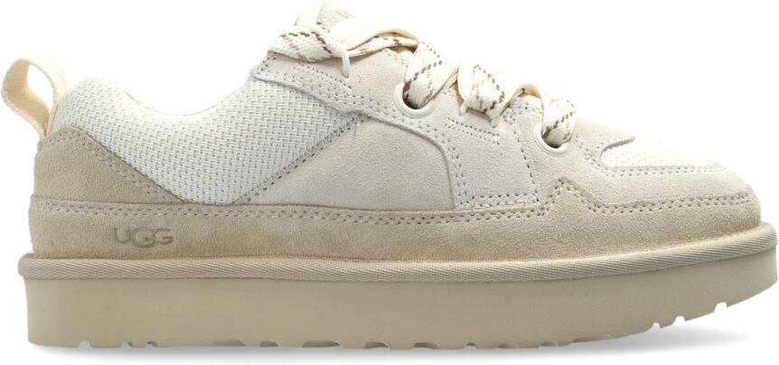 UGG Lage Sneakers Dames W Lo Lowmel Maat: 39 Materiaal: Suède Kleur: Wit - Foto 2