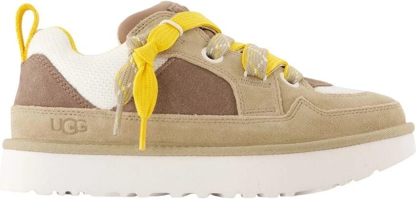 UGG Sneakers Heren M Lo Lowmel Maat: 42 Materiaal: Suède Kleur: Geel