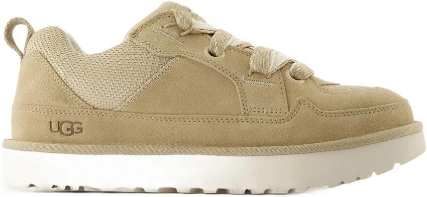 UGG LO LOWMEL M Lage sneakersVrije tijdsschoenenPopulaire herenschoenenHeren sneakers Wit beige - Foto 3