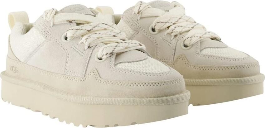 UGG Lage Sneakers Dames W Lo Lowmel Maat: 39 Materiaal: Suède Kleur: Wit - Foto 3