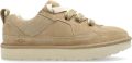 Ugg Casual Comfort Sneaker met Velours en Canvas Mesh Beige Dames - Beige