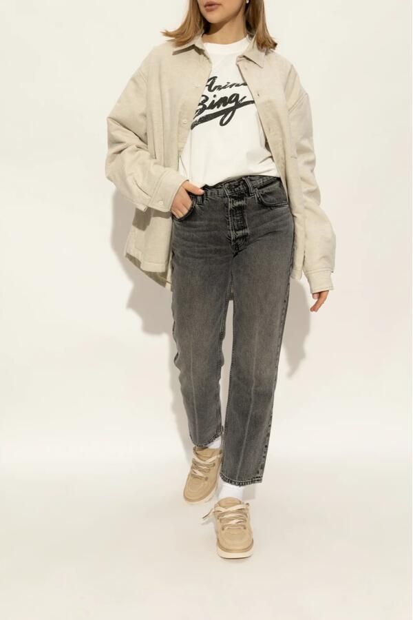 Ugg Casual Comfort Sneaker met Velours en Canvas Mesh Beige Dames - Foto 6