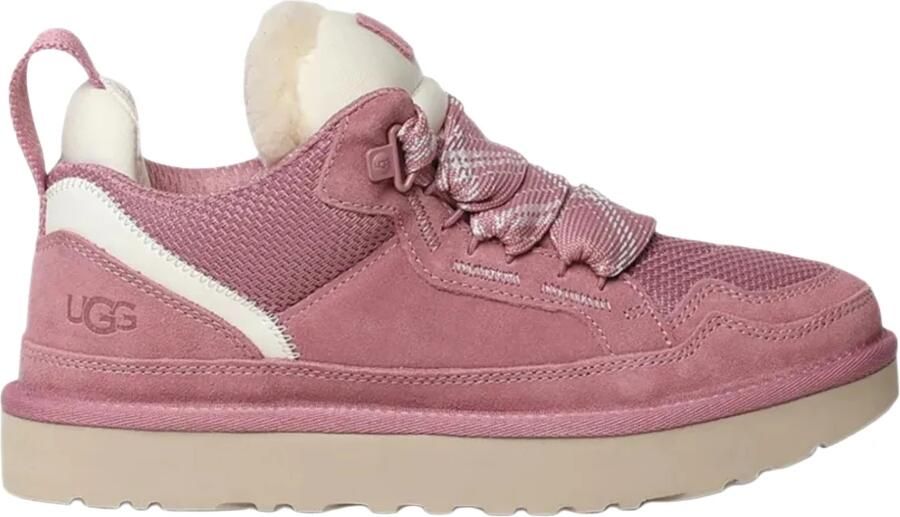 UGG Lowmel roze leren sneakers