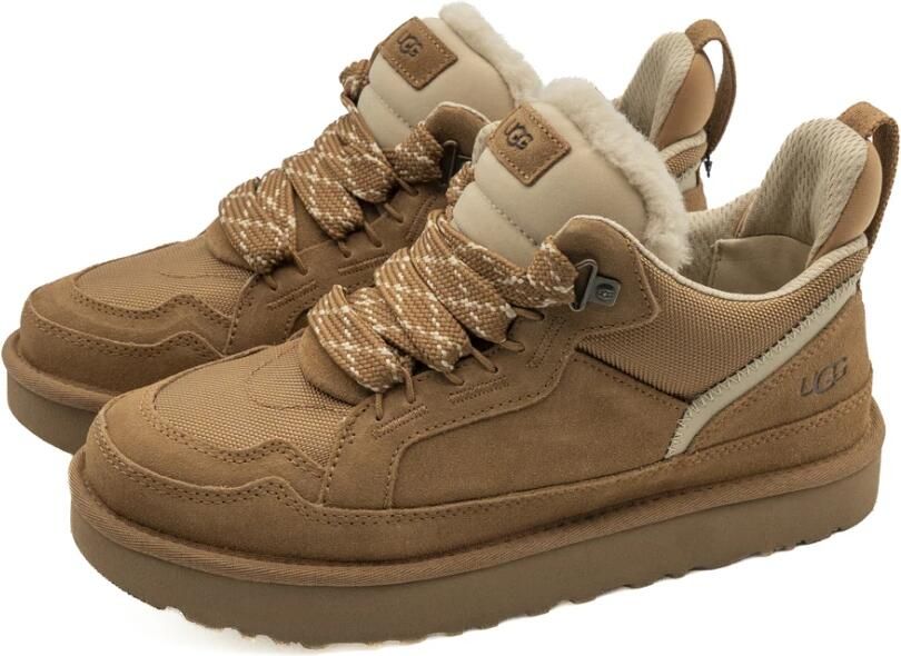 Ugg Lowmel voor heren in Brown Suede Textiel Gerecyclede Materialen - Foto 11
