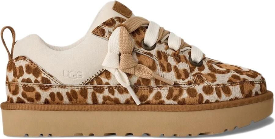 UGG Sneakers laag 'Lo Lowmel Plains' bruin cappuccino wit
