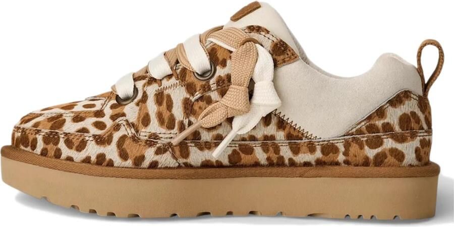 UGG Sneakers laag 'Lo Lowmel Plains' bruin cappuccino wit - Foto 8