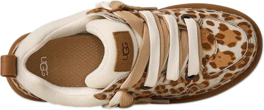 UGG Sneakers laag 'Lo Lowmel Plains' bruin cappuccino wit - Foto 13
