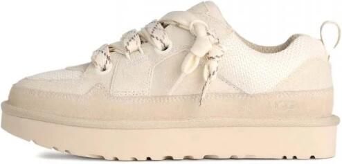 UGG Lage Sneakers Dames W Lo Lowmel Maat: 39 Materiaal: Suède Kleur: Wit - Foto 5