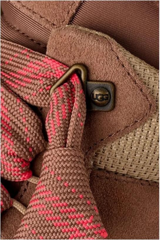 UGG Lage Sneakers Dames W Lowmel Maat: 43 Materiaal: Suède Kleur: Bruin - Foto 2