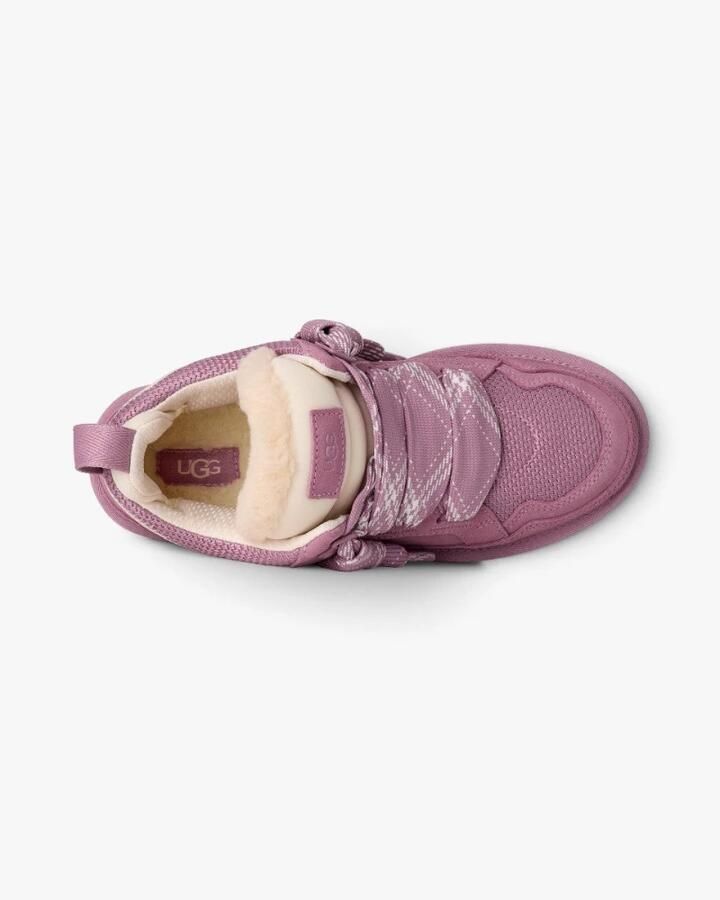 UGG Lowmel roze leren sneakers - Foto 4