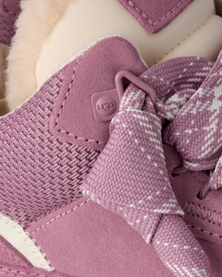 UGG Lowmel roze leren sneakers - Foto 6