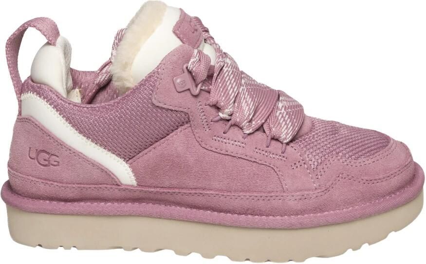 UGG Lowmel roze leren sneakers