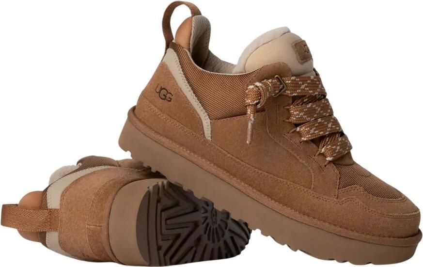 UGG Lage Sneakers Heren M Lowmel Maat: 40 Materiaal: Suède Kleur: Camel