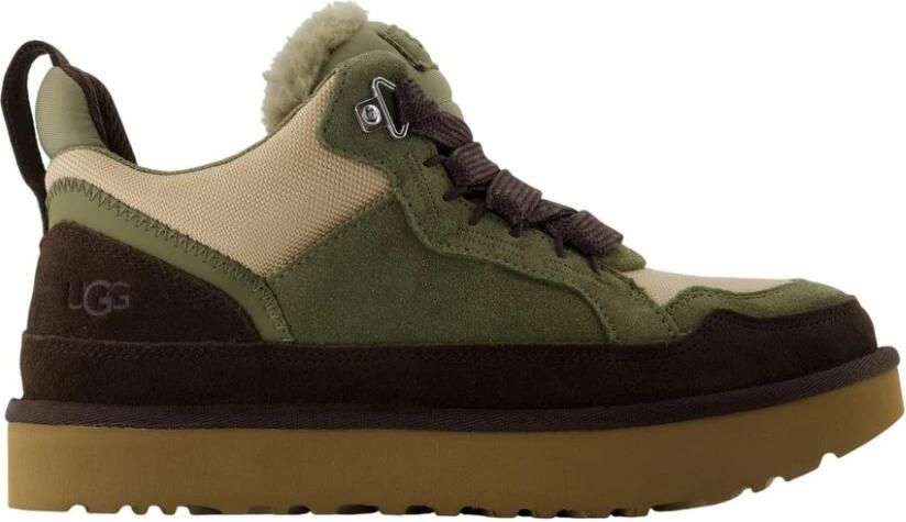 UGG Groene Sneakers met Nylon en Suède - Foto 3